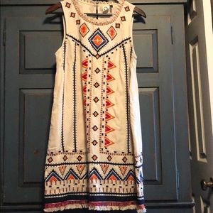 Women’s Anthropologie Embroidered Shift Dress
